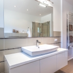 Bright space - modern ladies room